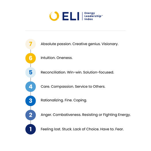 7 levels of energy